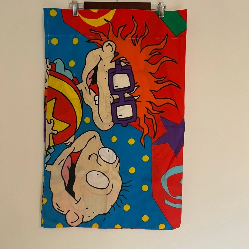 Vintage Nickelodeon Rugrats 3-Piece Twin Sheet Set